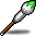 Green Paint Brush