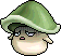 Dejected Green Mushroom